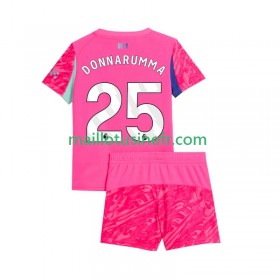 Maillot de Foot Manchester City Gianluigi Donnarumma 25 Extérieur Gardien 2025-26 - Enfant